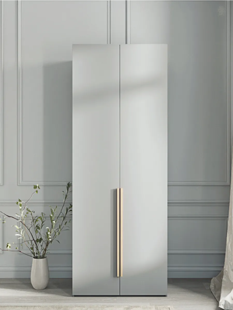 90х260х50мм Шкаф Двухдверный цвет Серый полок2