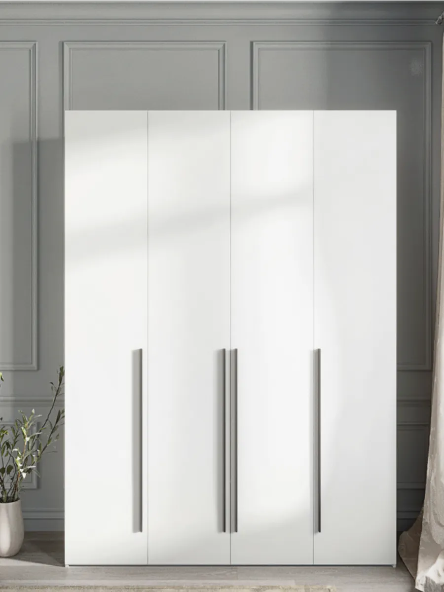 180х240х50мм Шкаф Четырехдверный цвет Белый полок15