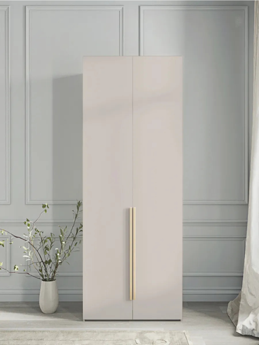 80х230х50 см Шкаф Двухдверный цвет кашемир полок6